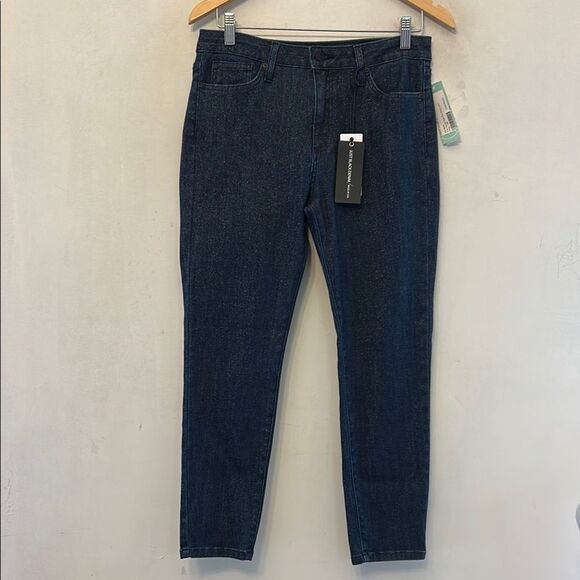 Just Black Judy Sparkle high rise skinny jeans Size 10P New - Picture 1 of 10